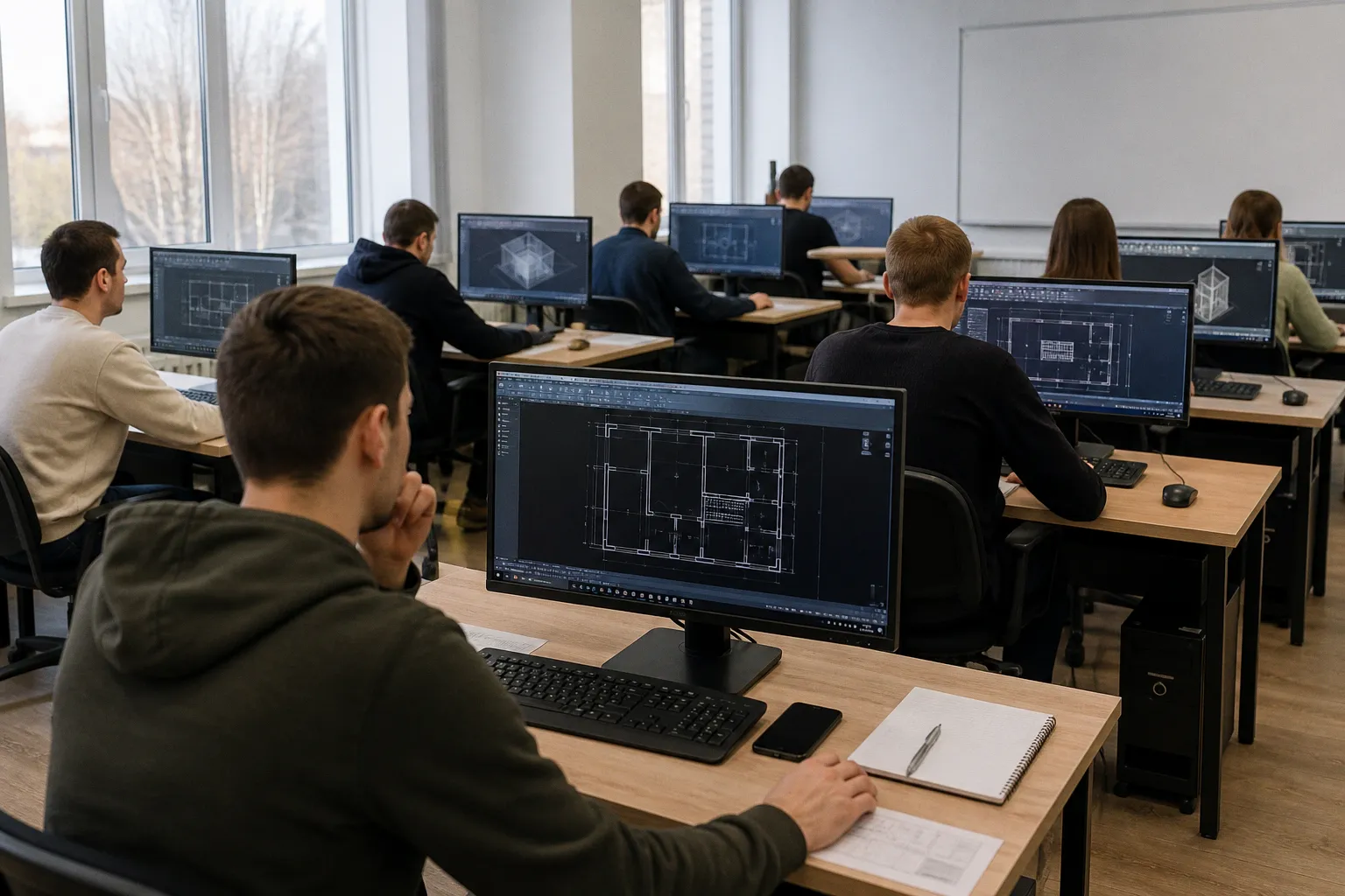 Курсы AutoCAD: профессиональная переподготовка и обучение с нуля в 2026 году