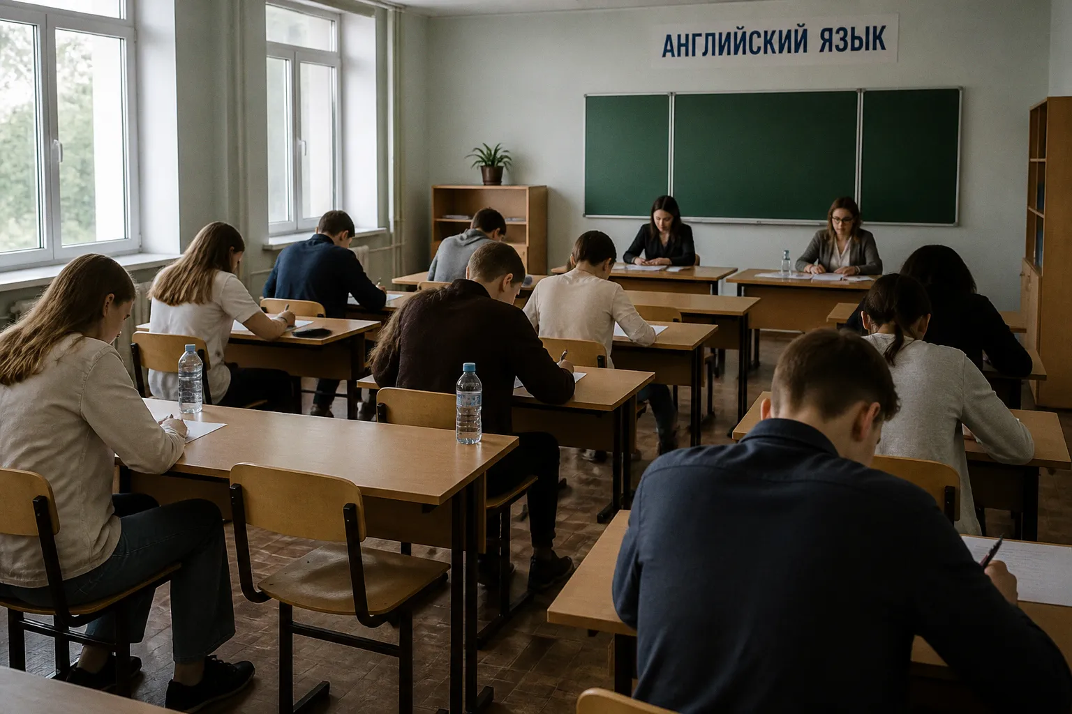 Пересдача экзамена по английскому языку аналогична первой и направлена на проверку уровня владения языком.